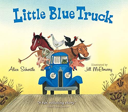 获奖绘本Little Blue Truck-1