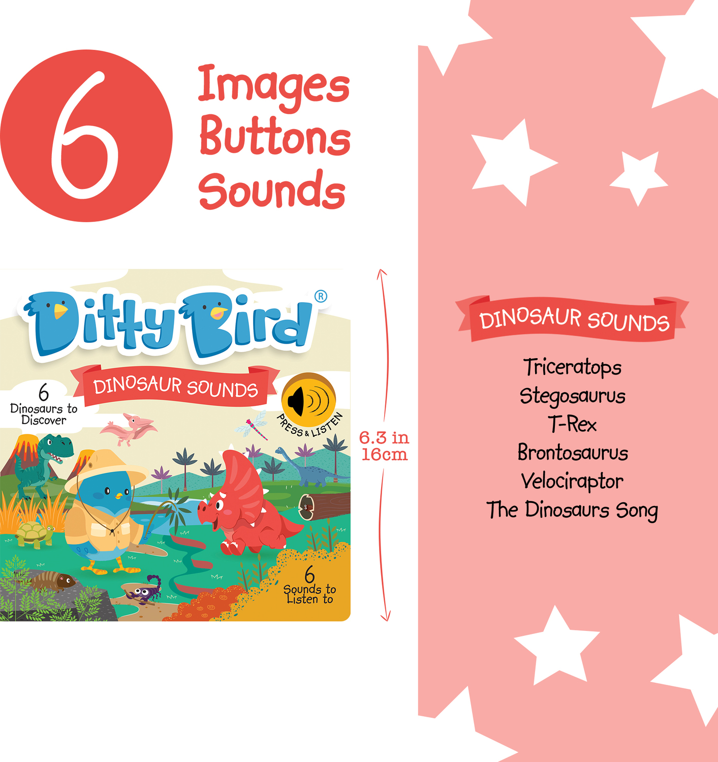 Ditty Bird Dinosaur Songs-1