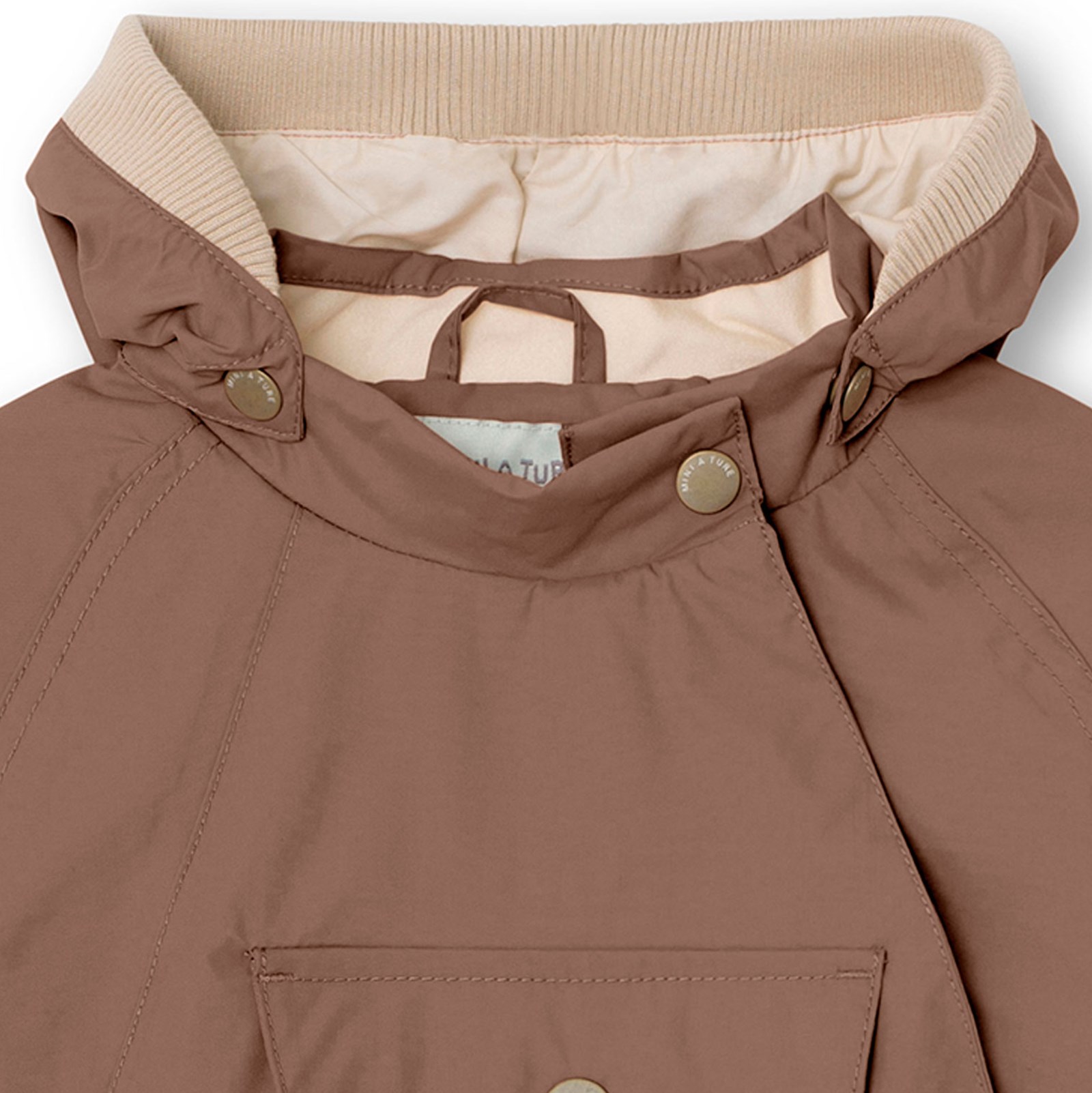 Mini A Ture Wai Spring Jacket-Brownie-3