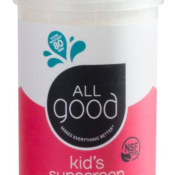 美国All Good Baby & KidS Mineral Sunscreen Butter Stick—Spf 50-1