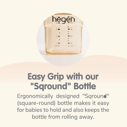 新加坡Hegen 11oz /330ml Baby Bottle with Fast Flow Teat-3