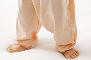 Nest Designs Bamboo Jersey Harem Pants - Pantone Bellini-3