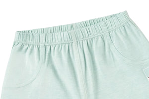 Nest Designs Bamboo Jersey Shorts - Pantone Harbor Grey-1