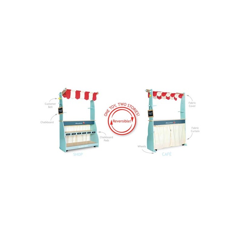 英国Le Toy Van木质迷你便利店-2