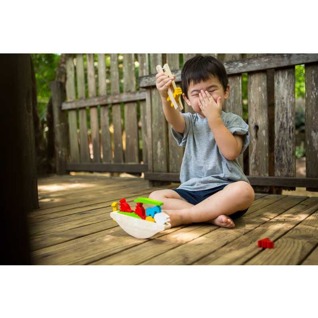 泰国PlanToys Balancing Boat-2