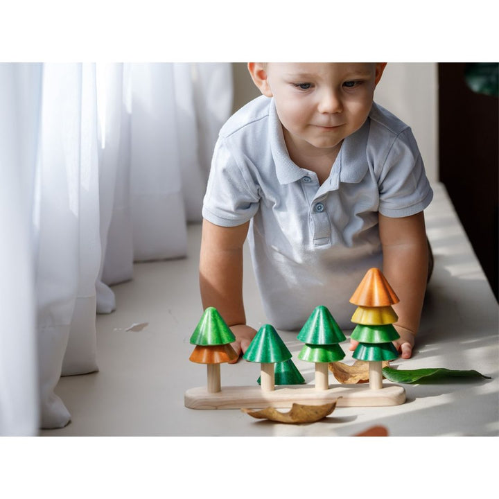 泰国PlanToys Sort & Count Trees-1