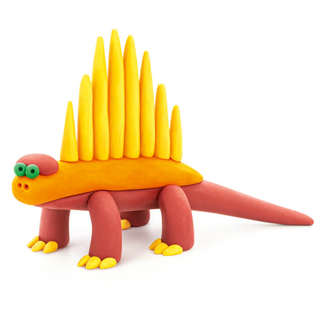 美国Hey Clay红点奖得主,跟着app一起粘土-Mega Dinos-3