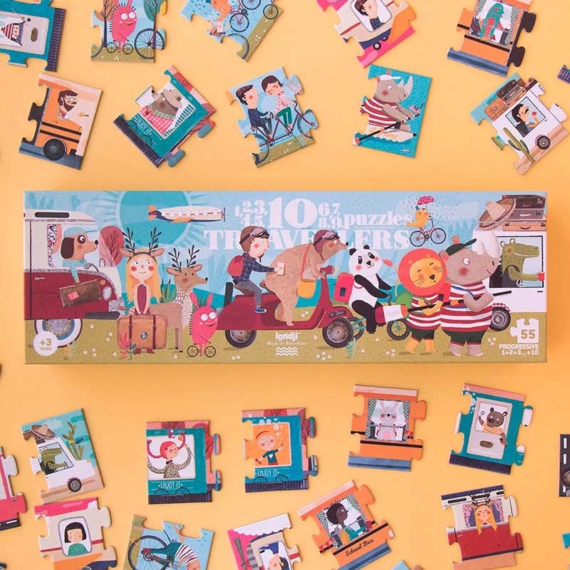 LONDJI 10 Travellers Puzzles 计数加减启蒙-2