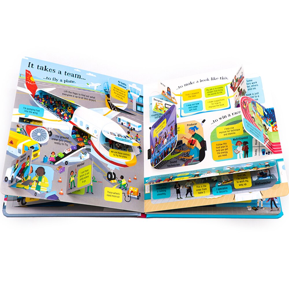 Usborne Look Inside, Jobs-1